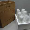24 Pack Thick Glass Cylinder Vases 4,6,9,12 Inch Tall Clear Flower Vase Hurricane Floating Candle Holder for Table Centerpiece Wedding Home Decor