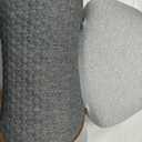 Thera Massage Pillow Neck Hump 3-in-1 Neck Massager Pillow with Heat, Deep Tissue Relief & Neck Traction, Cervical Support & Hump Corrector for Women and Men, Memory Foam Support(Grey)