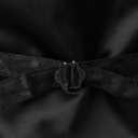 VATPAVE Mens Victorian Suit Vest Steampunk Gothic Waistcoat (Black, XL)