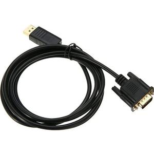 3FT 1M DISPLAYPORT TO VGA ADAPT CONVERTER BLACK CABLES A/V DEVICE CABLES