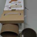 Knife Set, Wiztoynia 6-Piece Coffee Kitchen Knife Set for Home, Anti-Rust Non-stick Stainless Steel Sharp Chef Knife Set with Universal Knife Block for Kitchen, Ergonomical Design (Coffee)