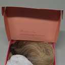 Megito Clip in Synthetic Hair Topper with Bangs for Women, 18inch Hair Topper Long Layered 6.5"X6.5" Big Base Toppers Hairpieces for Women with Thinning Hair Ombre Mix Blonde Color