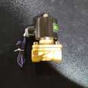 1/2" Brass Electric Solenoid Valve,110v Ac Brass Electric Solenoid Valve for Water Air Gas Fuel Oil