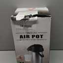 Coffee Carafe for Keeping Hot - 102oz/3L Airpot Coffee Dispenser with Pump - Insulated Stainless Steel Hot Beverage Dispenser for Parties - Thermal Carafe for Hot Drinks Water Tea Chocolate