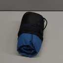 Sleeping Bag Liner, 9.5oz Ultralight Satin Travel Sheets for Hotel with Two Way Zippers, Silky Camping Sheets & Adult Sleep Sack for Backpacking Hiking Business Trips (Blue)