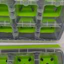 Burpee SuperSeed Seed Starting Tray | 16 XL Cell | Reusable & Dishwasher Safe | for Starting Vegetable Seeds, Flower Seeds & Herb Seeds | Indoor Grow Kit for Deep-Rooted Seedlings, Green