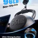 2 PCS Upgraded 360° Vacuum Magnetic Car Phone Holder for Magsafe [96+LBS Strongest Suction & 2800gf Strongest Magnetic], Adjustable Car Phone Mount for Your Car/Gym/Mirror/Shower for iPhone & Android