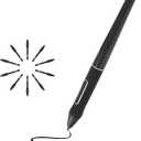 PW507 Battery-Free Stylus for Huion Kamvas PRO 12, Kamvas PRO 13,Kamvas Pro 16, Kamvas 16 and Kamvas 20 Graphics Drawing Monitor