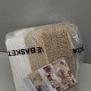 Storage Baskets for Organizing, Woven Baskets for Shelves, Rectangle Decorative Organizer for Storage Clothes, Toy, Books, Towels Nursery Bins 6 Pack (Gradient Yellow, 13"x9.85"x8.7")