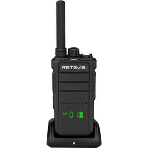 Retevis RB26H GMRS Radio Long Range,Professional Grade Two Way Radio,Hidden Display,Type-C,Built in NOAA Flashlight VOX,Easy to Pair,High Performance Walkie Talkie for Camping Road Trip (1 Pack)