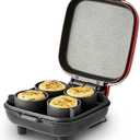Candora Egg Bite Maker with 4 Silicone Molds for Breakfast Sandwiches, Healthy Snacks or Desserts