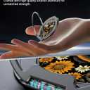 2 x Typecase Folding Phone Stand: Foldable Phone Holder for Desk - Ultra Thin Adjustable Kickstand - Magnetic Phone Grip Home Desk Accessories Compatible with Phone Tablets (Bee's Garden)