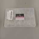 UNA GELLA Almond Nail Tips, 216pcs Pointed Almond Gel Nail Tips Pre-shape Half Matte Full Cover Clear Acrylic Soft Gel Fake Nails for Nail Extension Nail Art 12 Sizes