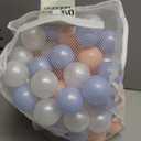 GOGOSO Ball Pit Balls for Toddlers Kids Plastic Balls for Ball-Pit Playpen Pool Baby Play Pastel BPA-Free Non Toxic Play Pastel Crush Proof Bal 50 100 200 500 1000 Count