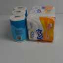 Set of 2 – Toilet Paperб Packs Scott Comfort Plus Toilet Paper – 12 Rolls = 24 Regular Rolls, Premium Softness. Unbranded/Generic Toilet Paper Pack – 6 Rolls, White