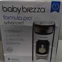 Baby Brezza New and Improved Formula Pro Advanced Formula Dispenser Machine - Automatically Mix a Warm Formula Bottle Instantly - Easily Make Bottle with Automatic Powder Blending, White