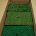 Golf Net: 10x7FT Golf Practice Net for Backyard Driving, Hitting Net with Tri-Turf Mat, Indoor Training Chipping Aid Nets with Reduce Noise Nylon Target, Gifts for Men/Dad/Him