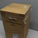 Homemate Queen Size60"x10"x6" Bed Wedge Pillow Stopper - Bed Gap Filler(0-8") - Headboard Pillow - Triangle Bloster Pillow Wedge - White