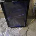 EUHOMY Beverage Refrigerator Cooler, 130 Can Mini Fridge with Glass Door for Soda Beer, Beverage Cooler for Home, Office, Bar with Adjustable Removable Shelves, Black (3.2 CUFT)