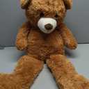 MaoGoLan Giant Teddy Bear Plush Toy - Ultra Soft & Cute Large Stuffed Animal 39 inches, Perfect for Baby Showers, Birthdays, Valentines Day Gifts (Kids, Couples, Family),Dark Brown