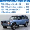 VS50458R for Jeep Cherokee 4.0 Valve Cover Gasket Seal,Jeep Grand Cherokee Wrangler Jeep TJ Engine Cover Gasket 4.0L VS50266 VC1123G 53020758AA 1996 1997 1998 1999 2000 2001 2002 2003 2004 2005 2006.