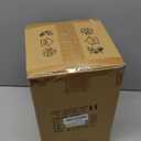 Modern Ribbed Glass Table Lamps Mid Century Bedside Light Small Nightstand Lamp with Plug-in Style, E26 Ambient Lighting for Bedroom Living Room Tabletop, Milky White