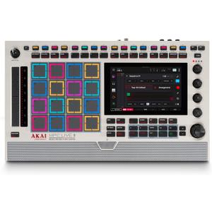 Akai Professional MPC Live III Retro - Standalone Portable Music Production Center with MPCe Pads, Sequencer, Touchscreen, Mic, Stereo Monitors, Audio Interface, Wi-Fi, Bluetooth, Battery, Touchstrip