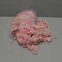 Large Stuffed Animal Hammock, 59'' L Wall Hanging Net for Stuffed Animal Storage, Boho Macrame Toy Net Hammock for Kids Girls Bedroom Playroom Nursery Decor Plushie Teddy Bear Storage - Pink