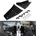 NICECNC Black A-arm Guards Skid Protector Compatible with Yamaha Raptor 700 2006-2010 2011 2013-2022 2023/ 700R YFM 700 YFM700R 2016-2019 2020 2021 2022 2023