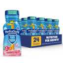 PediaSure Grow & Gain with Immune Support, 27 Vitamins & Minerals for Kids, 7g Protein, Non-GMO, Gluten-Free, Strawberry, 8-fl-oz Bottle, Pack of 24 (EXP 01/01/27)