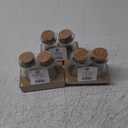 GLASS JARS WITH CORK LID 2ct (3 Pack)