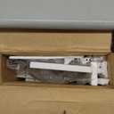 VASAGLE Ladder Shelf, 4-Tier Bookshelf, Storage Rack, Bookcase with Steel Frame, for Living Room, Home Office, Kitchen, Bedroom, Industrial Style, Maple White and Pearl White ULLS044W44