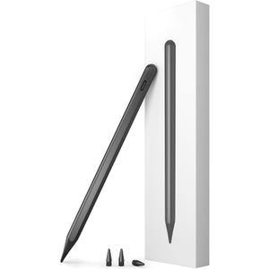 Stylus Pen for iPad Pro 13/12.9/11 Inch-Fast Charge Active Pencil for 2018-2025 iPad Pro 11"/12.9"/M4, iPad 6th/7th/8th/9th/10th/11th, iPad Air 3/4/5/M2/M3, iPad mini 5/6 Gen (Dark Black)