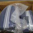 Nautica - Twin/Twin XL Comforter Set, Soft & Reversible Cotton Bed Set for Year Round Comfort, 2 Piece Striped Bedding with Matching Pillowcase (Craver Navy)