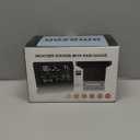 Digital Rain Gauge and Weather Station, Wireless Rain Gauge Outdoor, Home Weather Stations Wireless Indoor Outdoor with Thermometer, Barometer, Hygrometer, Atomic Clock, Weather Forecast and Alerts