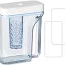 DA97-17395A Refrigerator Water Reservoir Pitcher Compatible with Samsung Fridge Water Pitcher for Fridge Door Replacement No Leak RF23M8570SR, RF23M8590SG, RF23M8090SR