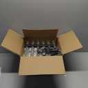 Mini Liquor Bottles,50 Pack Empty Spirit Bottles with Black Cap,1oz/30ml Mini Alcohol Bottles with 20 Funnels,Miniature Bottles for Weddings,Party Favors