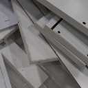 DWVO L Shaped Desk with Drawers, 65" Computer Desk with Power Outlets & LED Lights, Corner Home Office Desk with Storage Shelves & Printer Stand, White