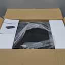 Vibration Plate Exercise Machine, Vibrating Plate Platform for Lymphatic Drainage with 200 Adjustable Speeds, Power Vibration Plate for Weight Loss & Fitness, Supports Weight 450 Lbs (Jet Black)