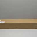 LazBlinds No-Drill Cordless Roman Shade - Light Filtering Natural Wood, Easy Install Bamboo Blind for Windows 27" W x 64" H, Malay Walnut