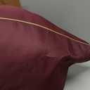 Majestic Pet Rectangle Medium Dog Bed Washable  Non Slip Comfy Pet Bed  Super Value Crate Pet Pillow  Puppy Kennel for Sleeping - Medium Breed 35 x 28 Inch  Solid Burgundy