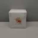 Rubtlamp 100 Pcs Clear Orange Gold Plastic Plates, Hammered Orange Party Plates,Heavy duty Dessert Plates,Disposable Salad/Dessert Platos,Clear Gold Plastic Platos 7 Inch for Party