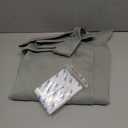 RYB HOME French Door Curtain - Privacy Protect Thermal Insulated Doorway Shade for Kitchen Living Room Dining, 69 Inches 30 Wide Sage Green Curtains, 1 Panel