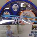 iPlay, iLearn Toddler Musical Instruments Toys, Kids Drum Set, Baby Trumpet, Percussion, Harmonica, Maraca, Flute, Tambourine, Birthday Gifts for 18 Months Olds Ages 2 3 4 5 Years Boys Girls Children