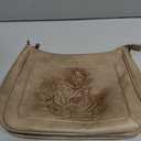MEITRUE Crossbody Bags for Women,Rose Embossed Vegan Leather Medium Hobo Purse with Strap Travel Shoulder Handbag