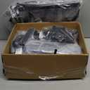 Heated Cat House for Outside Cats- 100% Weatherproof Insulated Outdoor Cat House with Heating Pad, Elevated Base & Safe Escape Door, Warm Kitty Shelter for Feral or Stray Cats in Winter (Grey)