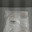 Belinlen 100Pcs 16x18 Inch Thank You Bags for Small Business Plastic Retail Shopping Bags for Stores, Boutique, Party, Gift, Clothes Reusable Plastic Thank You Bag (White, 2.36mil Thickness)