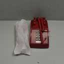 Sangyn Vintage Corded Phones for Landline Old Telephone with Mechanical Ringer Receiver Volume Adjustable Retro Analog Desk Phone for Home House School, Red