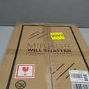 HOMECOOKIN Wood Bathroom Mirrors for Wall Mounted, 20" x 30" Rustic Wood Frame Wall Mirrors Decorative for Living Room or Bedroom Vanity Mirror (Natural) HH