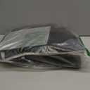 YUDODO Large Dog Car Seat for Center Console (Width9.5in) Fits 10-20lbs, Anti-Slip Puppy Cat Travel Portable Booster Seat, Luxury Pet Car Bed Carseat PU Leather Gray